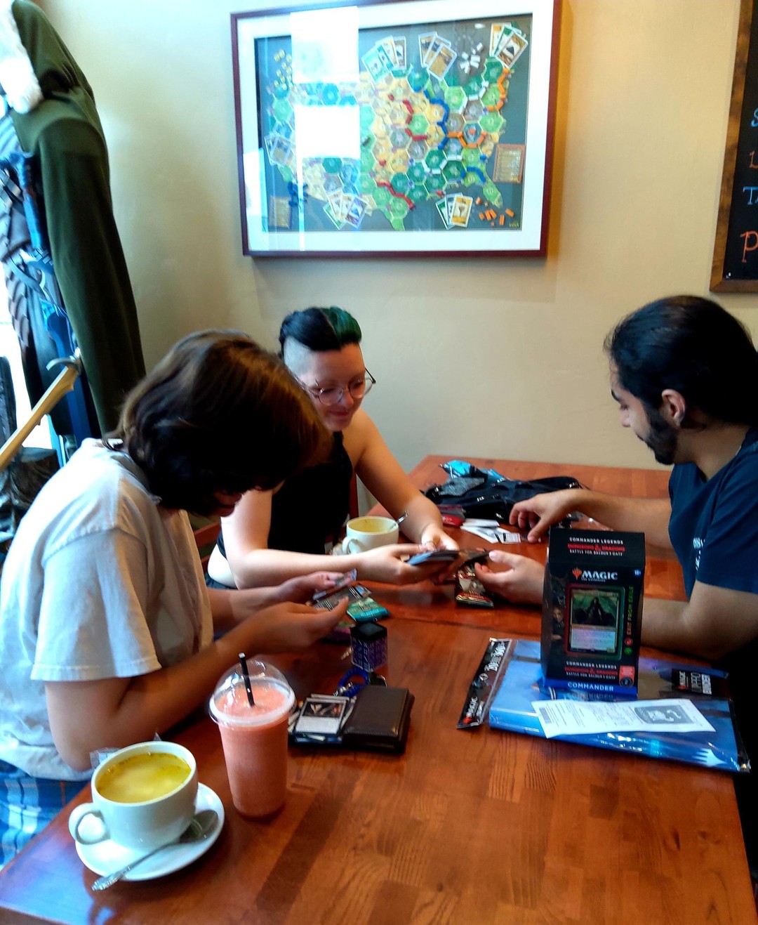 Ah, The Gnoshery, a place for food, fun, and wicked cool Magic the Gathering pulls! Bring your friends, grab a snack, and find something fun to take home! If you feel so inclined, stick around and try out our Stay and Play Library!

#thegnoshery #mtg #boardgamecafe #gnoshgnosh