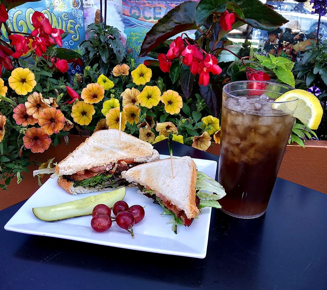 Feeling in the mood for a picnic? Take advantage of our outdoor seating and enjoy the sunshine with a BLT! Wash it down with a very refreshing iced tea, perfect for a warm summer day. Gnosh! Gnosh! 

#summer #picnic #BLT #tea #thegnoshery #doorcounty #sturgeonbay #gnoshgnosh