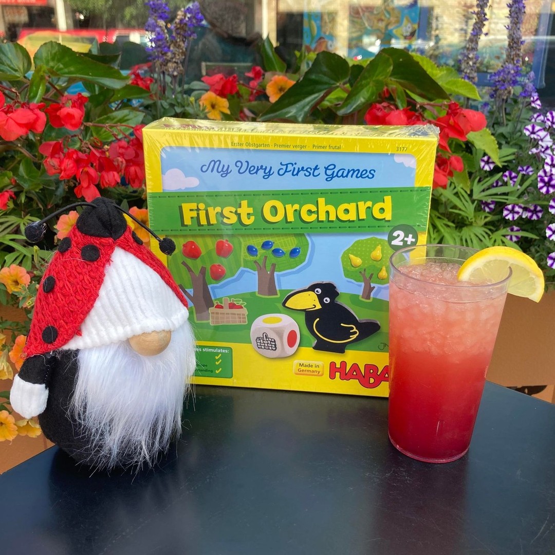 Grab something sweet to cool down with this summer at The Gnoshery in Sturgeon Bay! Swing by and try one of our cherry lemonades, maybe pick up a fun new game while you're at it! 

#cherry #cherrylemonade #firstorchard #haba #thegnoshery #gnomegamessby #gnoshgnosh